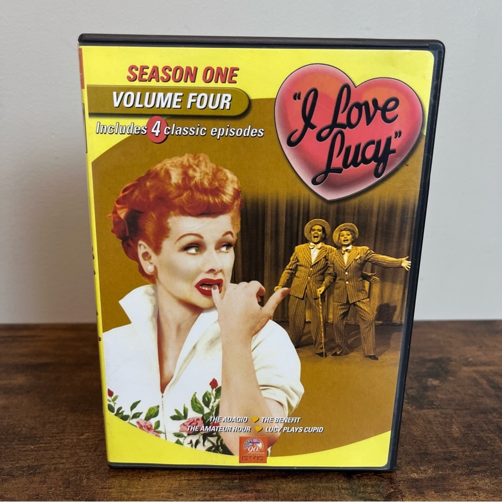🎥10 for $15🍿 I Love Lucy Season One Volume Four DVD
